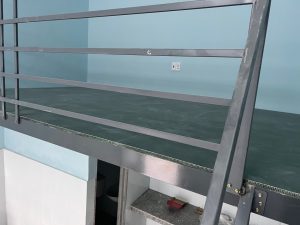 Vật liệu tấm nhựa eco làm sàn gác.